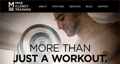 Desktop Screenshot of mikeclancytraining.com